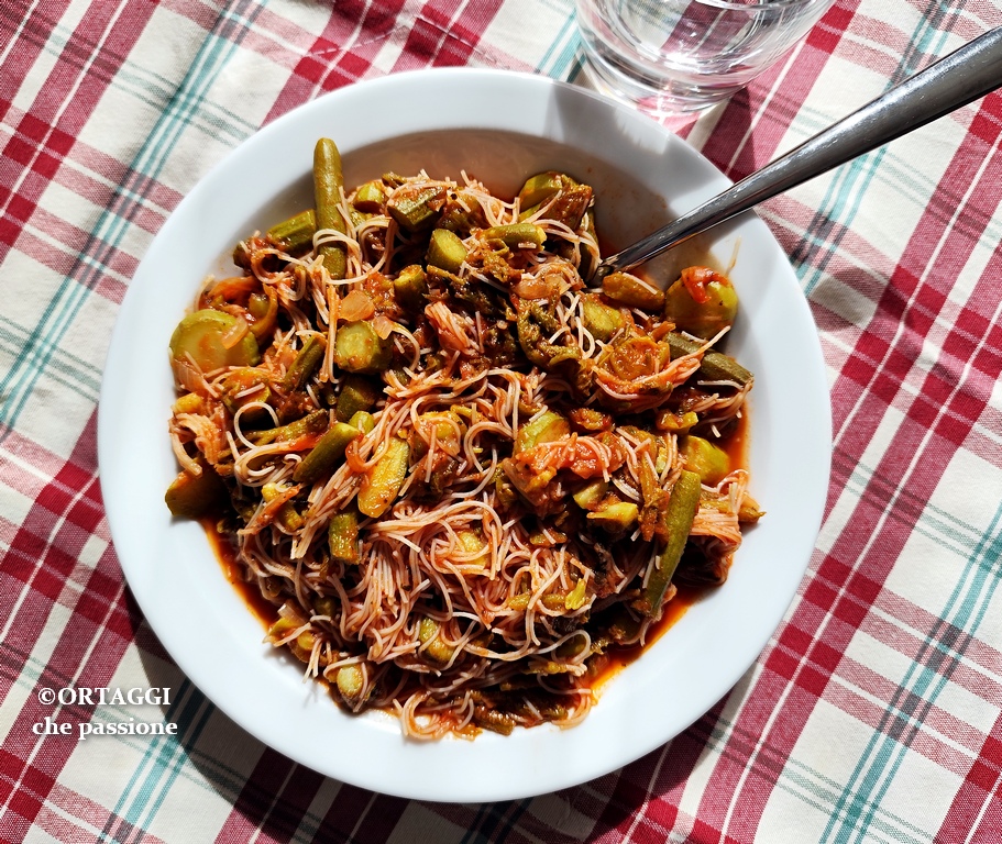 cime di zucchine in umido con pomodoro
