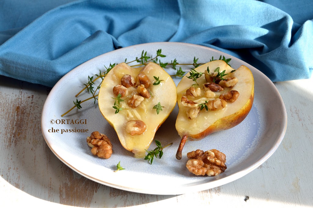 ricette pere e formaggio