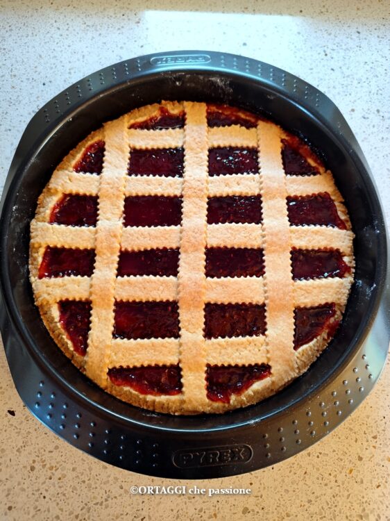 crostata di marmellata cotta