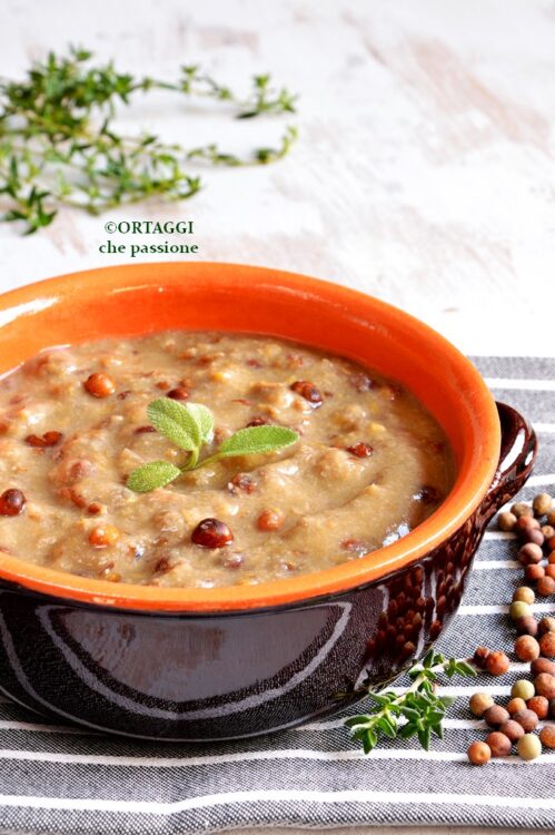 zuppa di roveja - ricetta umbra 