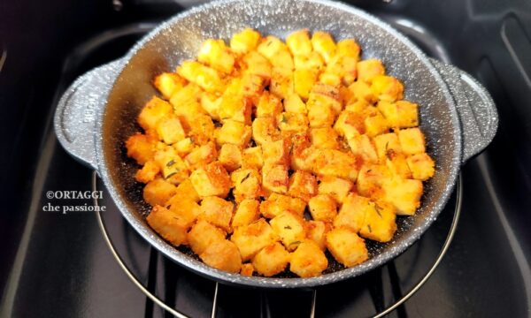 Tofu in friggitrice ad aria CROCCANTE