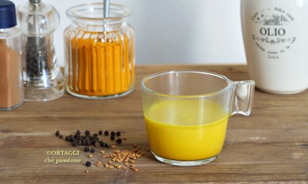 Latte d’oro, bevanda antinfiammatoria