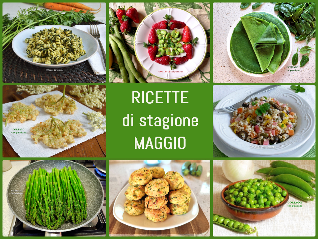 ricette-con-le-verdure-di-stagione-di-MAGGIO ORTAGGI che passione