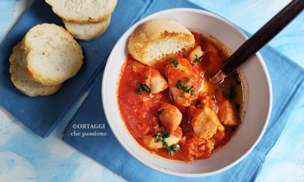 Zuppa di pesce veloce, della nonna