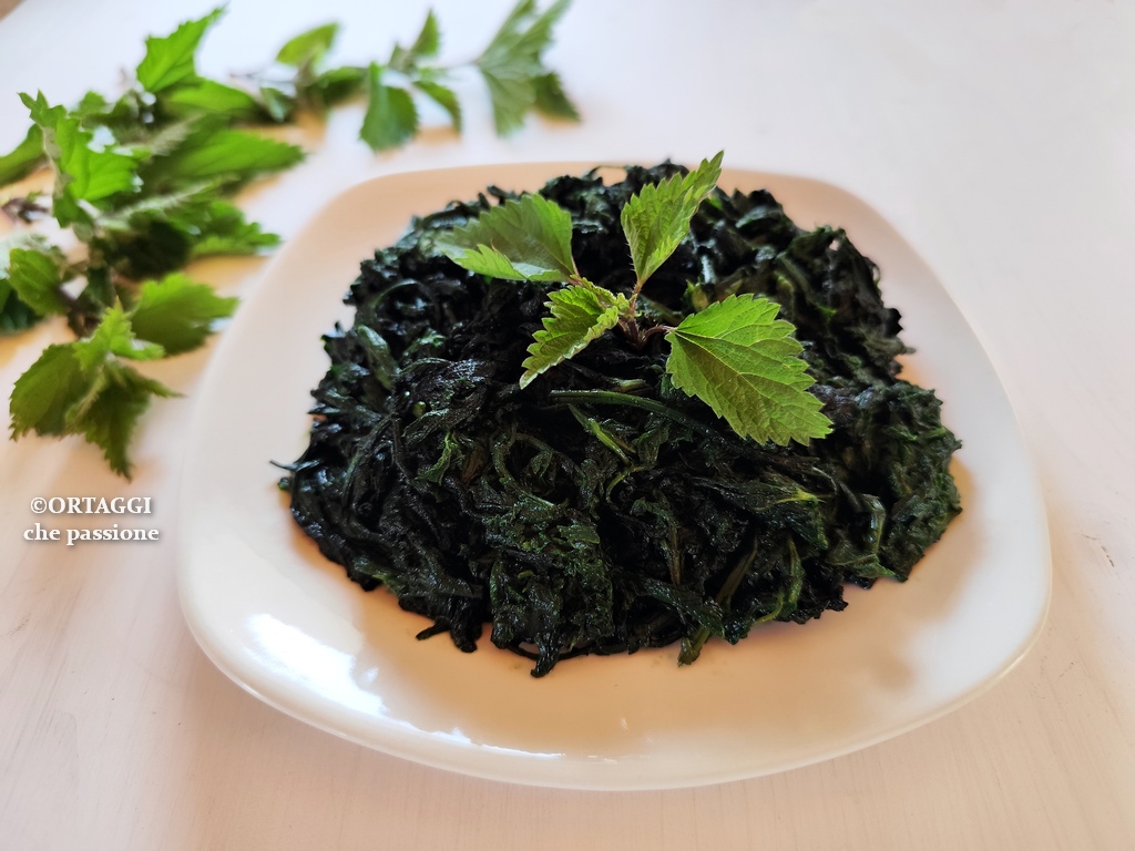 ortiche in padella ricetta veloce