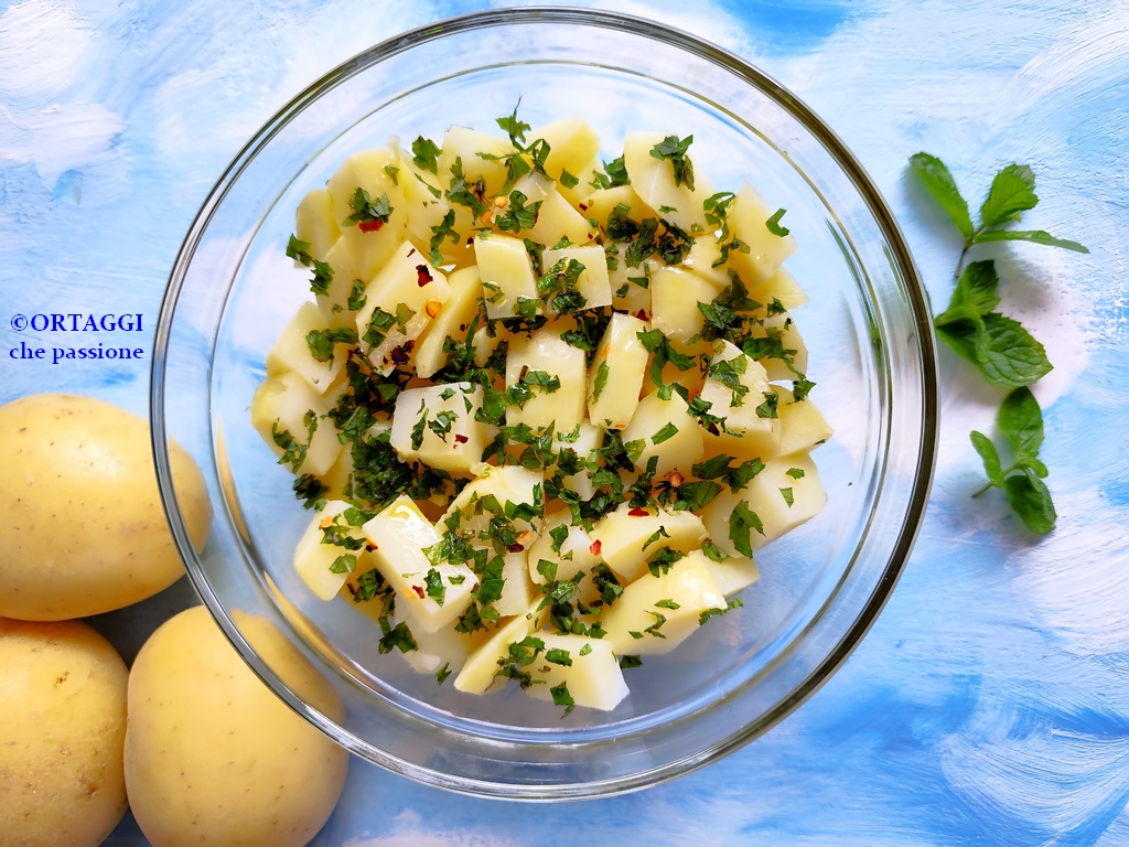 Insalata di patate lesse IDEE e ABBINAMENTI