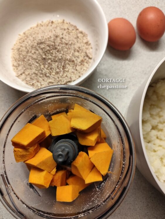 ingredienti torta di zucca della nonna 