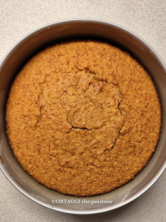 torta cotta in teglia da forno