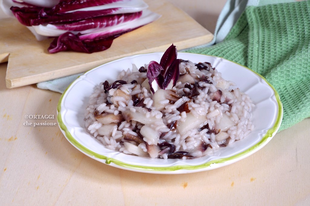 risotto al radicchio trevigiano buonissimo