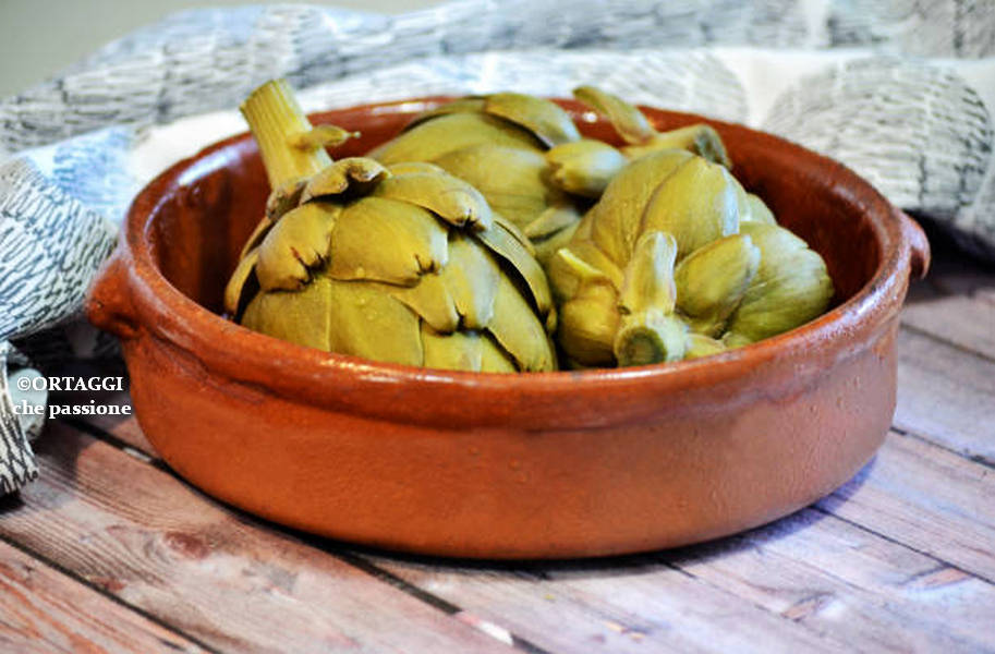 carciofi bolliti interi tempo di cottura