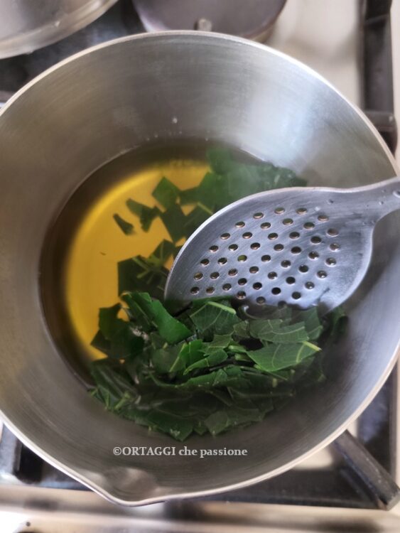 cottura per lo sciroppo foglie di fico