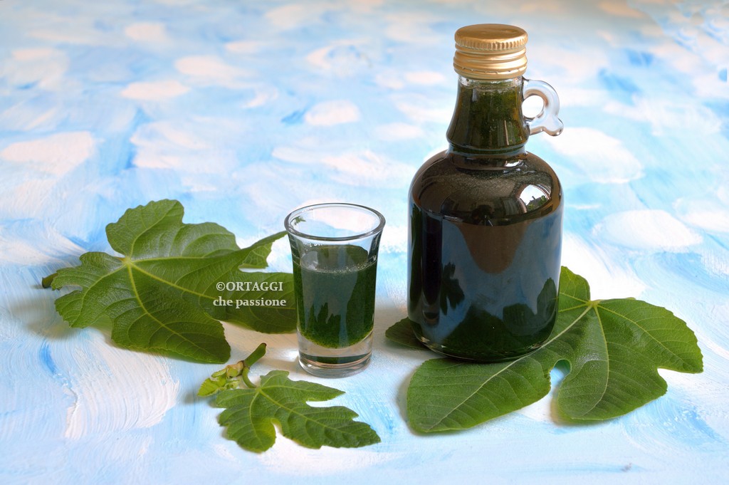 sciroppo foglie di fico aromatico e naturale