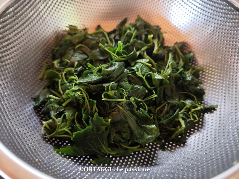 scolare gli spinaci di campo FARINELLI
