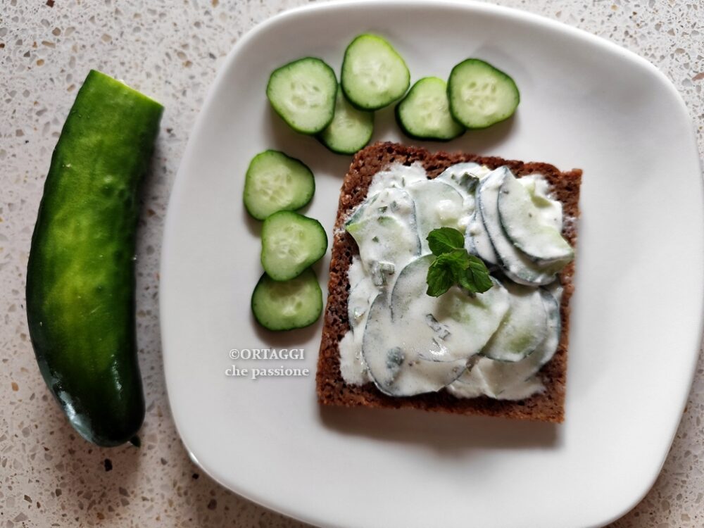 cetrioli alla russa con salamoia di yogurt