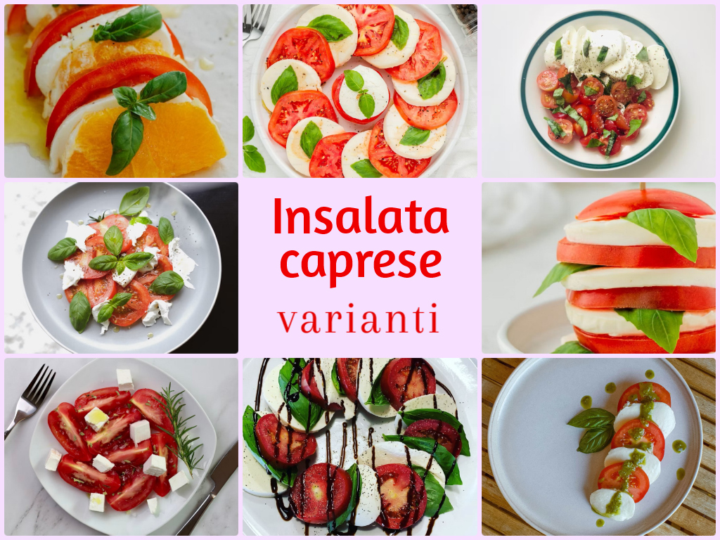 Insalata caprese pomodoro e mozzarella gourmet