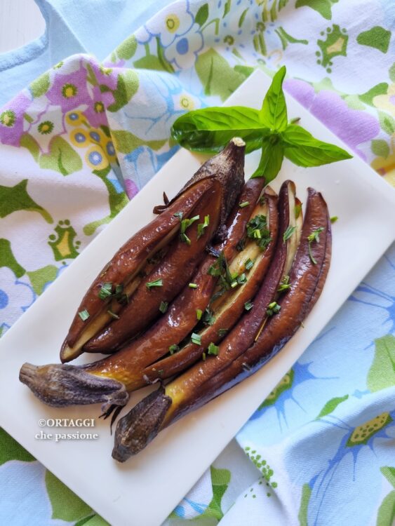 melanzane perlina al forno gustose e leggere 