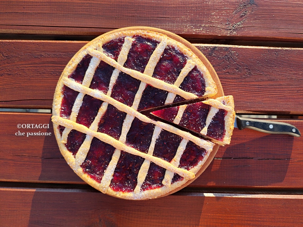 Crostata con olio, al posto del burro della nonna Benedetta
