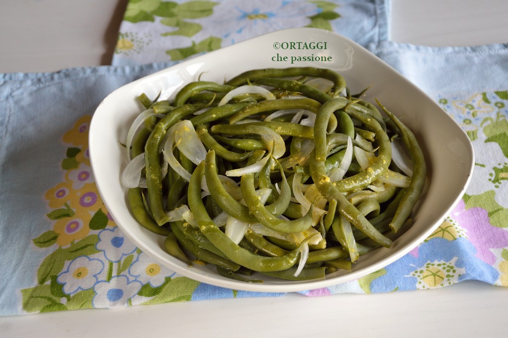 Insalata di fagiolini sfiziosa nonna Benedetta