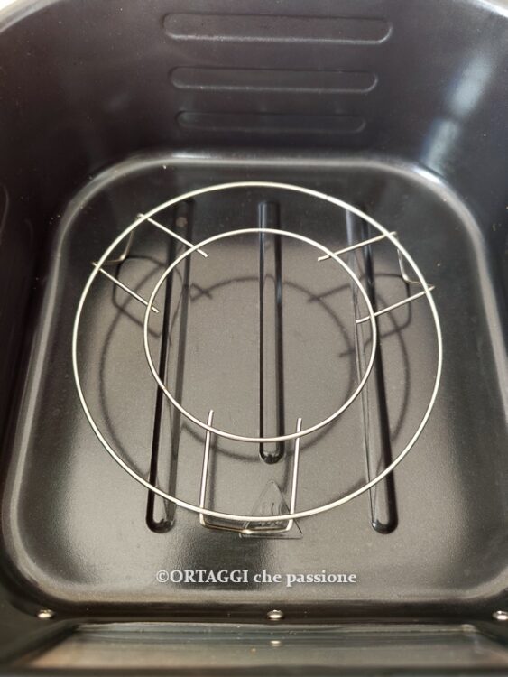 griglia in friggitrice ad aria