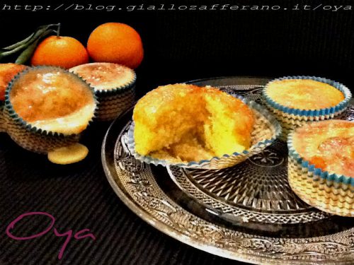Cupcakes al mandarino con glassa, ricetta raffinata