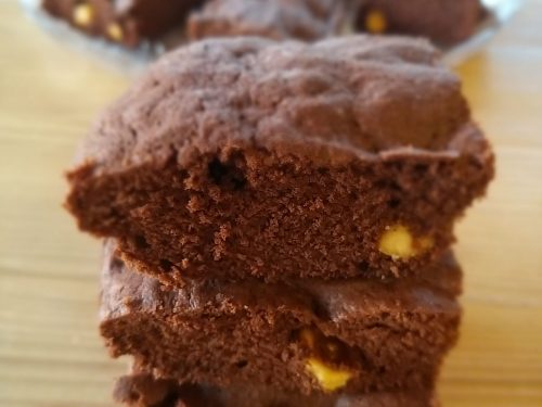 Brownies al cioccolato fondente e nocciole