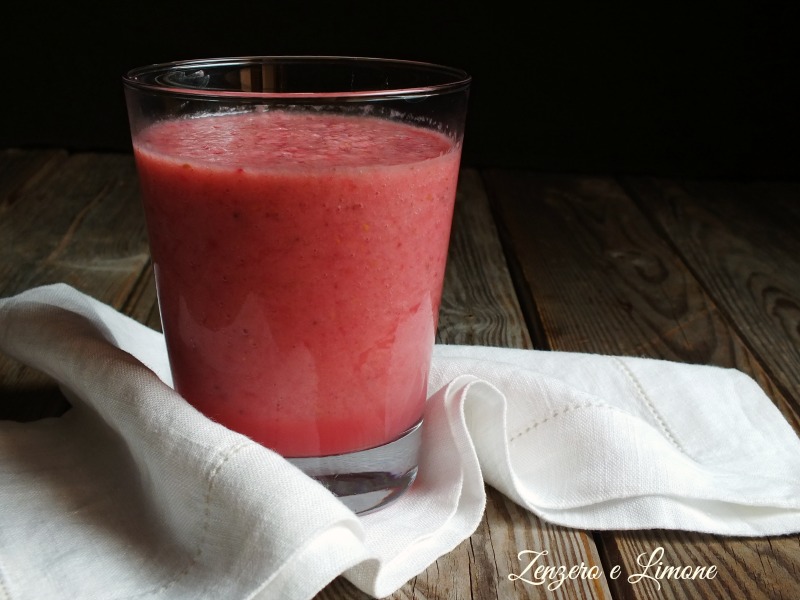smoothie ai lamponi
