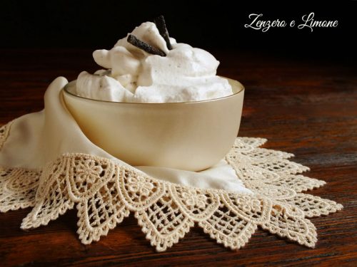 Crema Chantilly ricetta francese