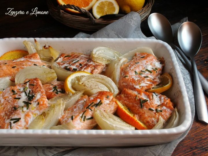 Salmone Agli Agrumi Ricetta Semplice Zenzero E Limone