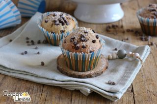 Muffin senza lievito al cioccolato - dettaglio