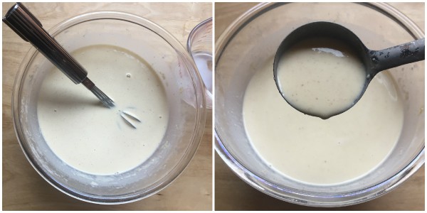 come fare le crespelle - procedimento 2