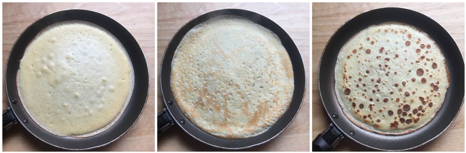 come fare le crespelle - procedimento 3