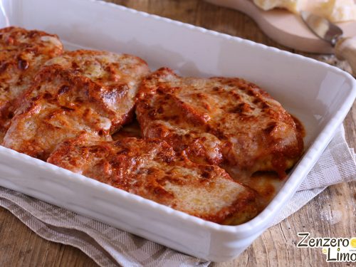 Petto di pollo al Parmigiano – Chicken Parmesan