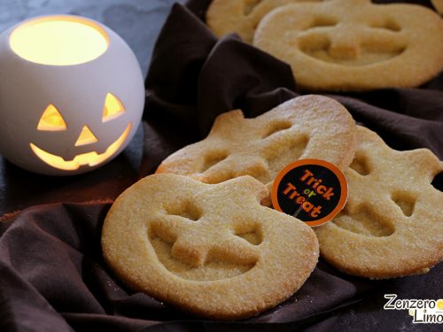 Jack o’ lantern cookies