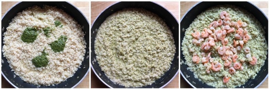 risotto al pesto - procedimento 3