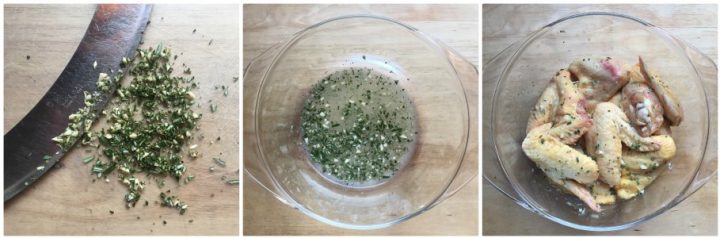 Ali di pollo al forno - procedimento 1