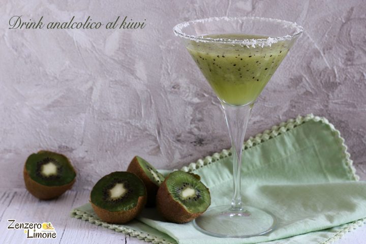 Drink analcolico al kiwi