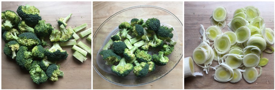 Broccolo all'orientale - procedimento 1