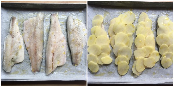 Branzino in crosta di patate - procedimento 2