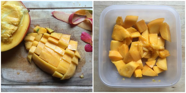 dessert al mango - procedimento 1