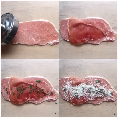 involtini di lonza e speck - procedimento 1