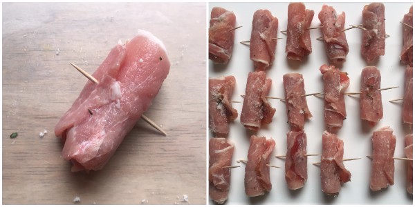 involtini di lonza e speck - procedimento 2