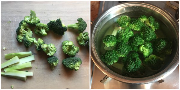 Risotto con i broccoli - procedimento 1