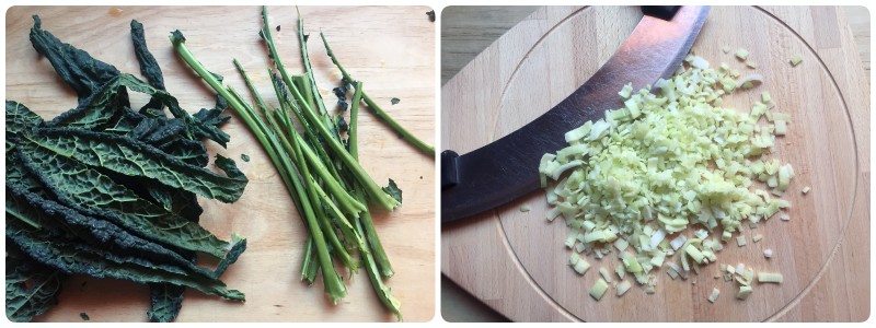 Rustico con cavolo nero - procedimento 1