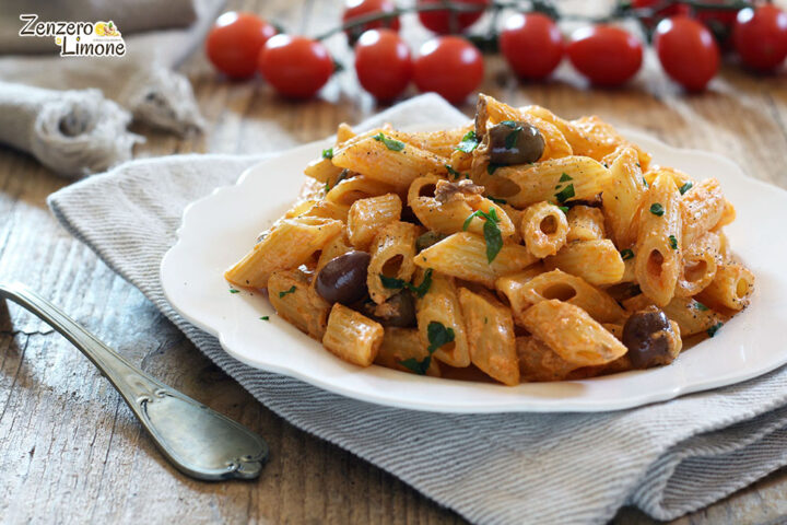 Pasta cremosa al pomodoro