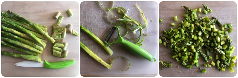 Insalata di asparagi - procedimento 1