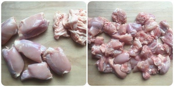 Gulasch di pollo - procedimento 1