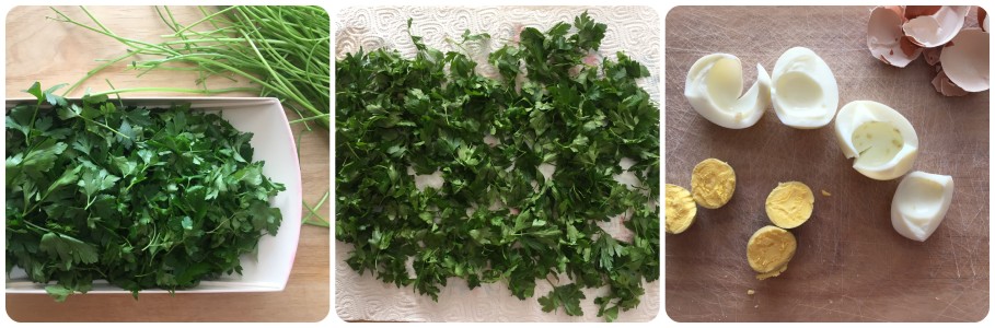 Salsa verde al prezzemolo - procedimento 1