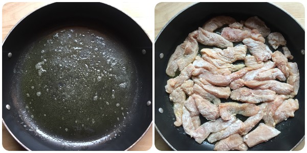 Straccetti di pollo alla contadina - procedimento 3