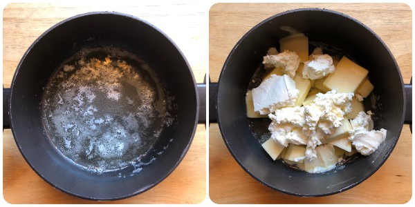 Gnocchi di patate alla fonduta - procedimento 1