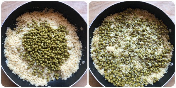 Cous cous ai piselli - procedimento 3